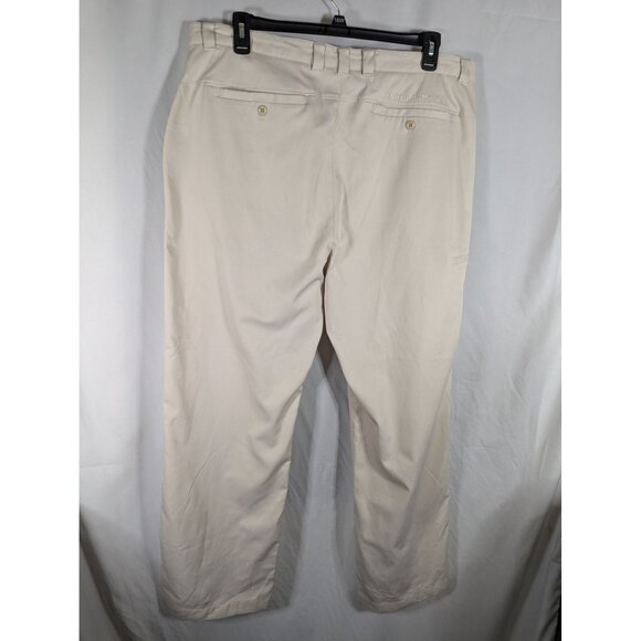 Under Armour Mens Performance Khaki Dress Pants 40R Relaxed Fit Moisture-Wicking - Picture 2 of 5
